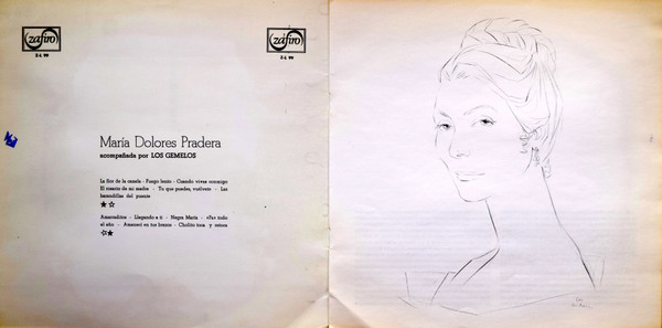 Maria Dolores Pradera - Exitos De Maria Dolores Pradera | Zafiro (Z-L 99) - 3 Maria Dolores Pradera - Exitos De Maria Dolores Pradera | Zafiro (Z-L 99) - 3