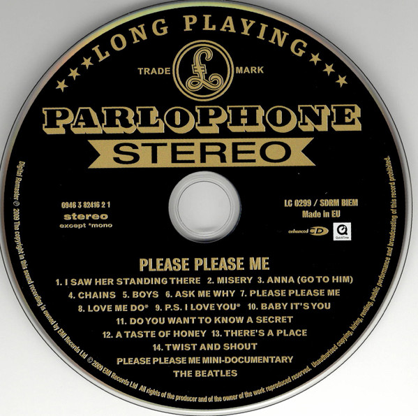 The Beatles - Please Please Me CD | Apple Records (0946 3 82416 2 1) - 3