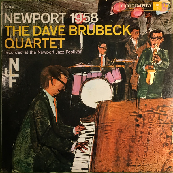 The Dave Brubeck Quartet - Newport 1958 | Columbia (CL 1249) - main