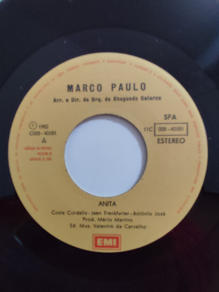 Marco Paulo - Anita | Valentim De Carvalho (11C 008-40581) - 3