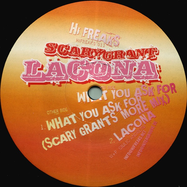 Scary Grant - Lacona | Hi Freaks (HIFREAKS 011)