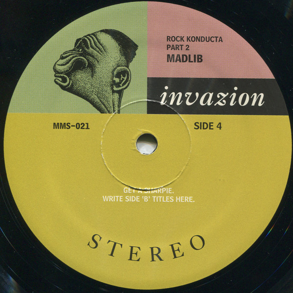 Madlib - Rock Konducta (Part 2) | Madlib Invazion (MMS-021) - 4