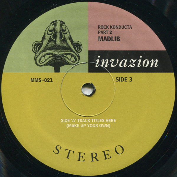 Madlib - Rock Konducta (Part 2) | Madlib Invazion (MMS-021) - 3