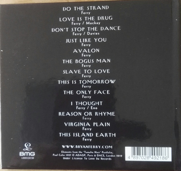 The Bryan Ferry Orchestra - The Jazz Age | BMG (LOVECD230) - 2 The Bryan Ferry Orchestra - The Jazz Age | BMG (LOVECD230) - 2