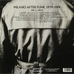 Various - Milano After Punk 1979-1984 | Spittle Records (SPITTLE92) - 2