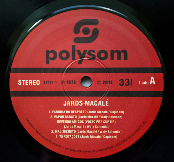 Jards Macalé - Jards Macalé | Polysom (33124-1) - 3