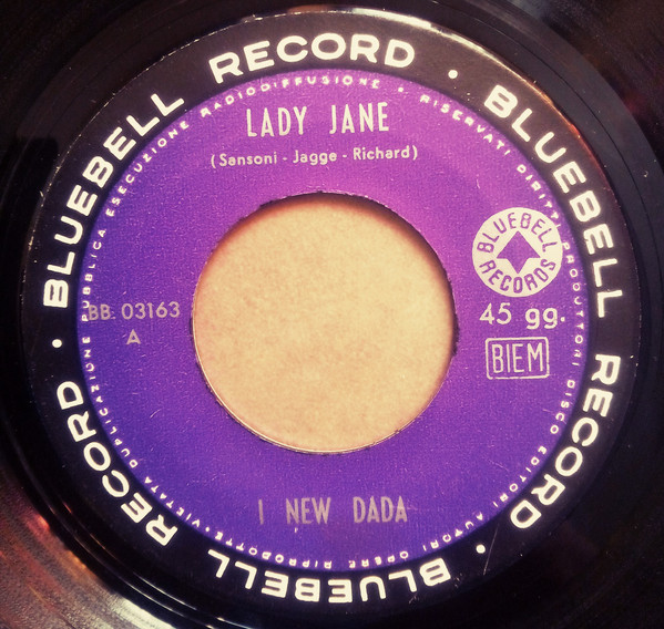 New Dada - Lady Jane | Bluebell Record (BB. 03163) - 3