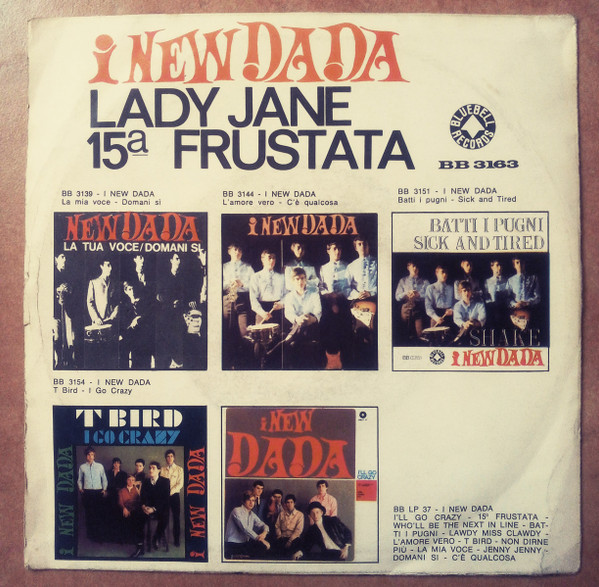 New Dada - Lady Jane | Bluebell Record (BB. 03163) - 2