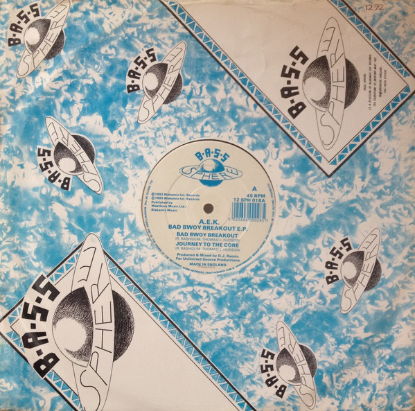 A.E.K. - Bad Bwoy Breakout E.P. | Bass Sphere (12 SPH 018) - main A.E.K. - Bad Bwoy Breakout E.P. | Bass Sphere (12 SPH 018) - main