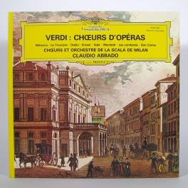 Giuseppe Verdi / Coro Del Teatro Alla Scala Et Orchestra Del Teatro Alla Scala , Claudio Abbado - Choeurs D'Opéras | Deutsche Grammophon (2530 549) - 2 Giuseppe Verdi / Coro Del Teatro Alla Scala Et Orchestra Del Teatro Alla Scala , Claudio Abbado - Choeurs D'Opéras | Deutsche Grammophon (2530 549) - 2