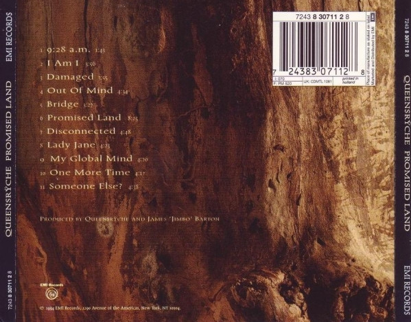Queensrÿche - Promised Land | EMI Records USA (7243 8 30711 2 8) - main