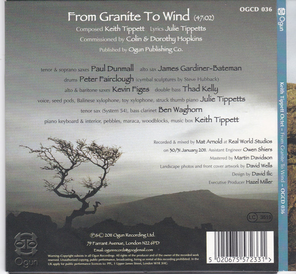 Keith Tippett Octet - From Granite To Wind | Ogun (OGCD 036) - 2 Keith Tippett Octet - From Granite To Wind | Ogun (OGCD 036) - 2