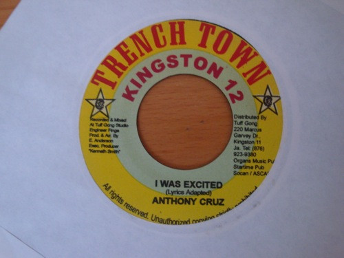 Anthony Cruz - I Was Excited | Trench Town Kingston 12 (none) - main