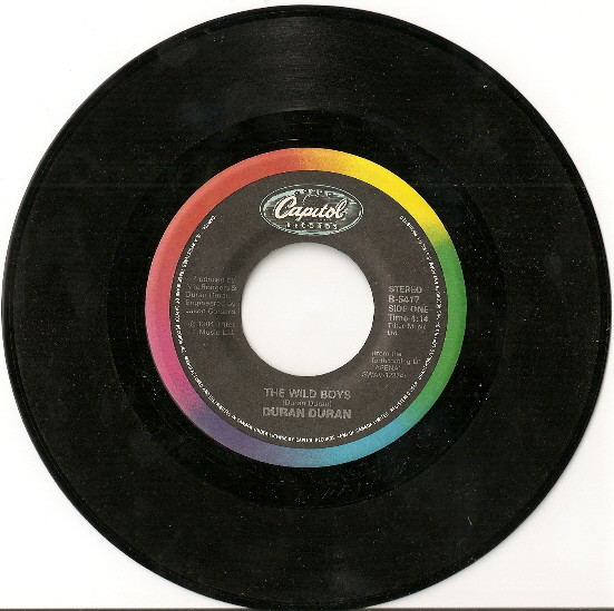 Duran Duran - The Wild Boys (7") [Vinyl] | Capitol Records (B-5417) - 3