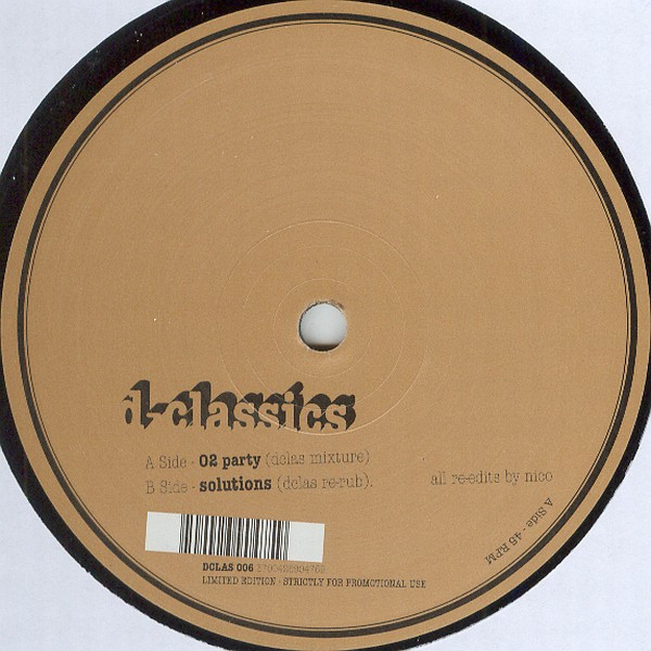 Unknown Artist - 02 Party / Solutions | D-Classics (DCLAS 006)