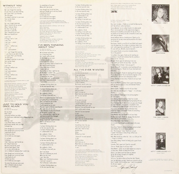 Mariah Carey - Music Box | Columbia (474270 1) - 4
