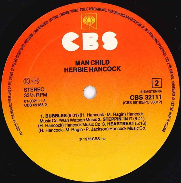 Herbie Hancock - Man-Child | CBS (CBS 32111) - 4 Herbie Hancock - Man-Child | CBS (CBS 32111) - 4
