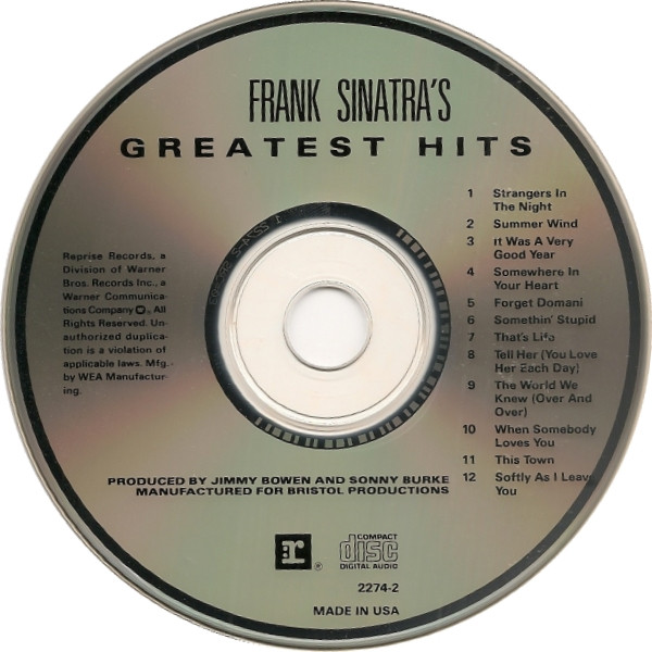Frank Sinatra - Frank Sinatra's Greatest Hits! | Reprise Records (2274-2) - 3
