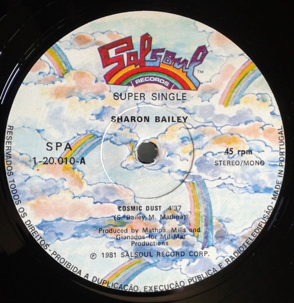 Sharon Bailey - Cosmic Dust | Salsoul Records (1-20.010) - 3