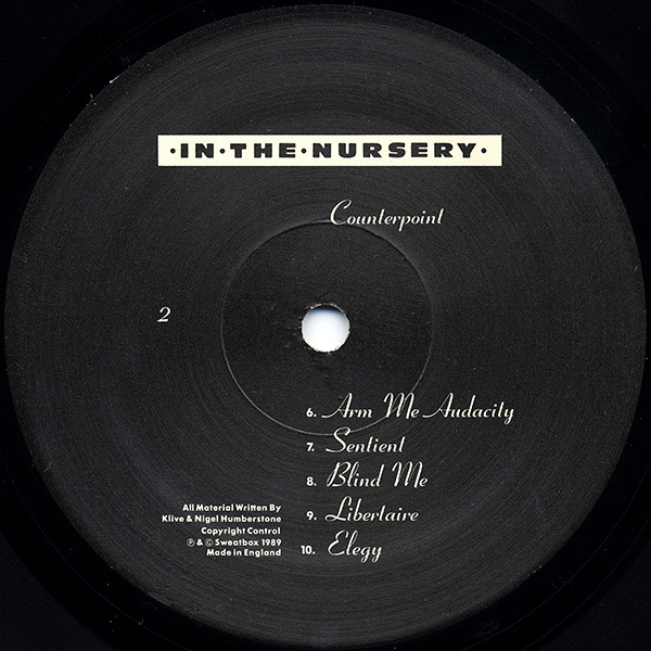 In The Nursery - Counterpoint | Sweatbox (SAX 042) - 4