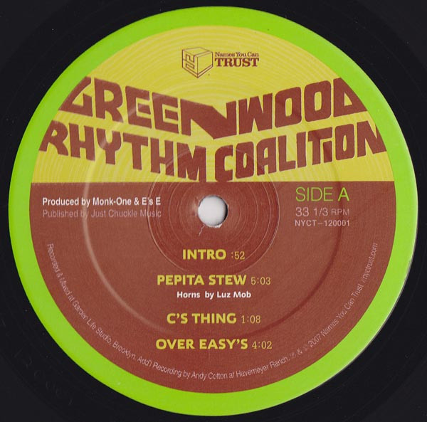 Greenwood Rhythm Coalition - Greenwood Rhythm Coalition | Names You Can Trust (NYCT-120001) - 4 Greenwood Rhythm Coalition - Greenwood Rhythm Coalition | Names You Can Trust (NYCT-120001) - 4