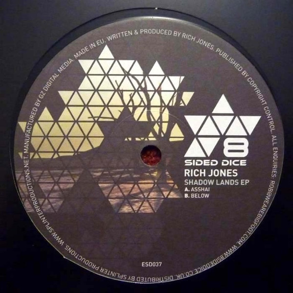 Rich Jones - Shadow Lands EP | 8 Sided Dice Recordings (ESD037)