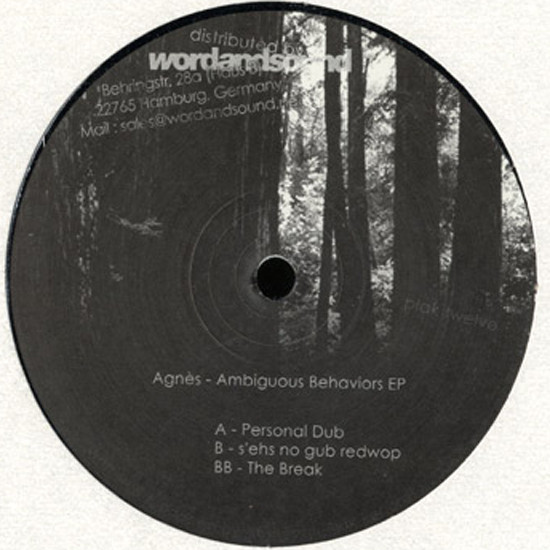Agnès - Ambiguous Behaviors EP | Plak Records (plak twelve) - main Agnès - Ambiguous Behaviors EP | Plak Records (plak twelve) - main