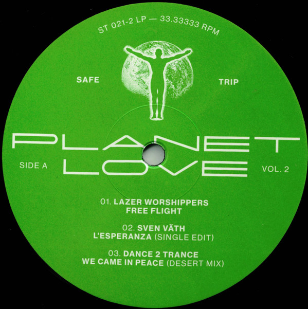 Various - Planet Love Vol. Two (Early Transmissions 1990​-​1995) | Safe Trip (ST 021-2 LP) - 3