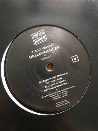 Tiago Walter - Helloyoshi EP | Einfach Hören (HOER002) - main Tiago Walter - Helloyoshi EP | Einfach Hören (HOER002) - main