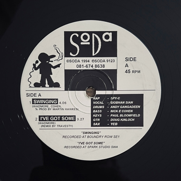 Soda - Swinging | Soda Records (SODA 91923) - main