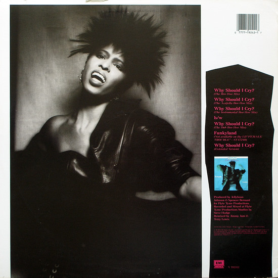 Nona Hendryx - Why Should I Cry? (Boo-Hoo Mix) | EMI America (V-19242) - 2