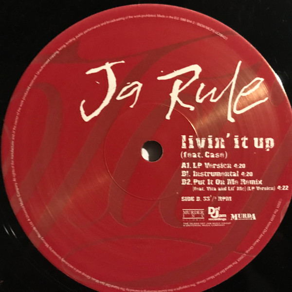 Ja Rule Feat. Case - Livin' It Up | Def Jam Recordings (588 814-1) - 4 Ja Rule Feat. Case - Livin' It Up | Def Jam Recordings (588 814-1) - 4