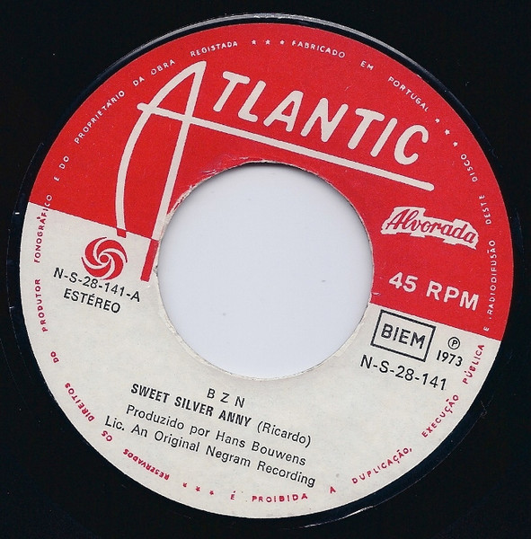 BZN - Sweet Silver Anny / Searching | Atlantic (N-S-28-141) - 3
