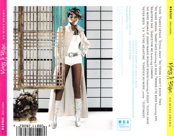 Mary J. Blige - No More Drama | MCA Records (0881128082) - 2 Mary J. Blige - No More Drama | MCA Records (0881128082) - 2