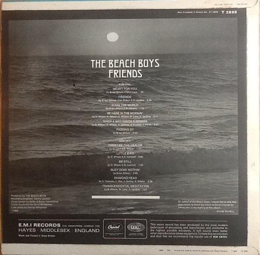 The Beach Boys - Friends | Capitol Records (T 2895) - 2 The Beach Boys - Friends | Capitol Records (T 2895) - 2