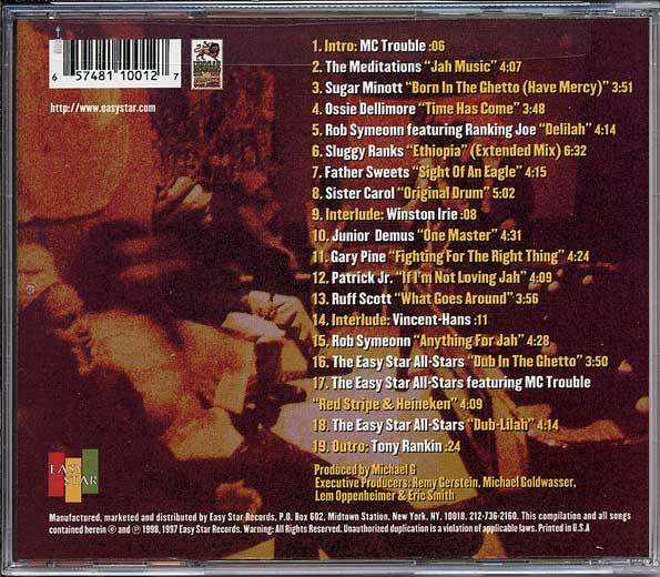Various - Easy Star (Volume One) | Easy Star Records (ES-1001) - 2