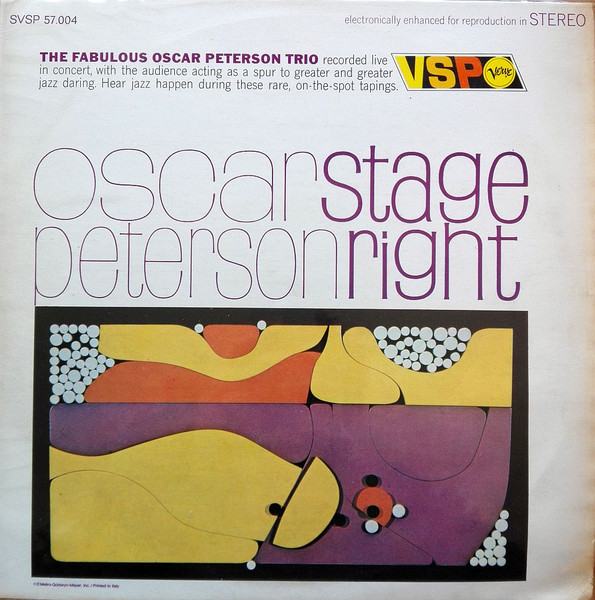 The Oscar Peterson Trio - Stage Right | VSP (SVSP 57.004) - main