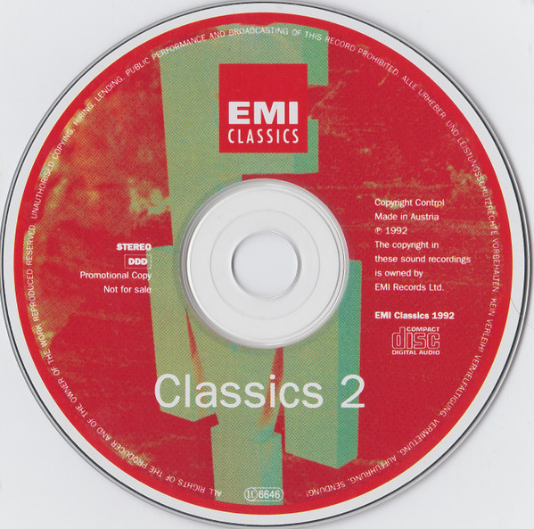 Various - Autumn Releases 1992 (Classics 2) | EMI Classics (none) - 3