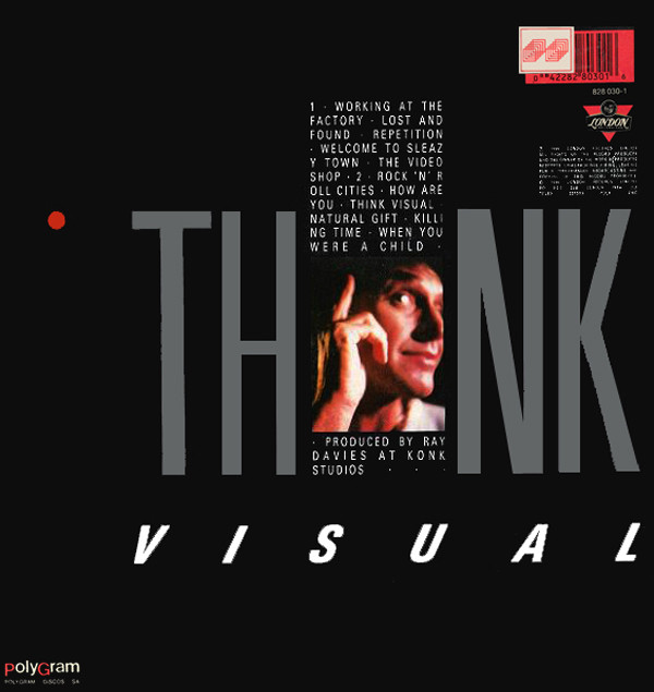 The Kinks - Think Visual | London Records (828 030-1) - 2 The Kinks - Think Visual | London Records (828 030-1) - 2