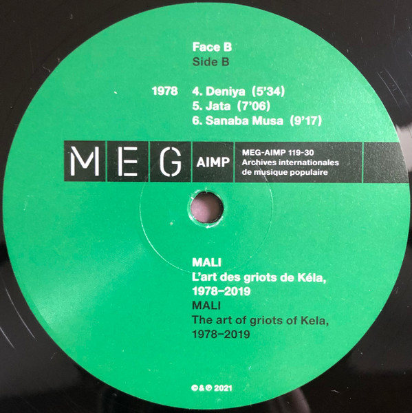 Various - Mali, The Art Of Griots Of Kela, 1978-2019 | Archives Internationales de Musique Populaire (MEG-AIMP 119-30) - 3 Various - Mali, The Art Of Griots Of Kela, 1978-2019 | Archives Internationales de Musique Populaire (MEG-AIMP 119-30) - 3