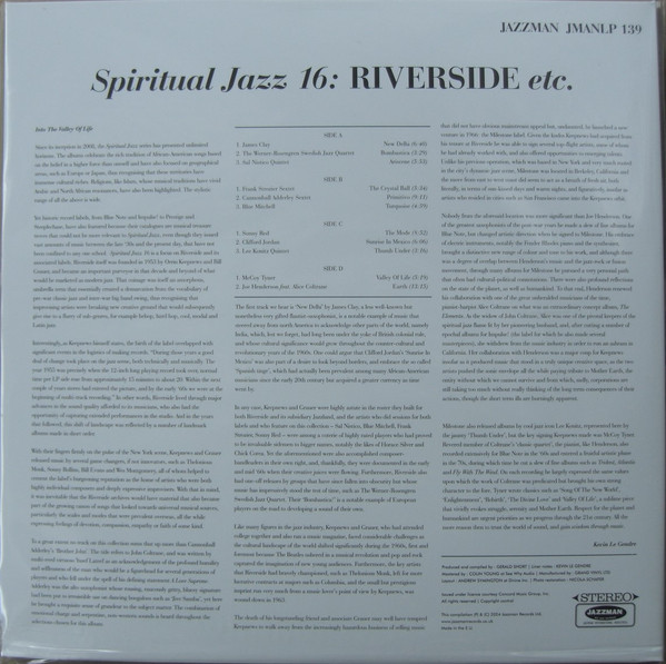 Various - Spiritual Jazz 16: Riverside Etc. | Jazzman (JMANLP 139) - 2