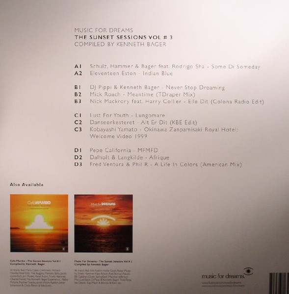 Various - Music For Dreams – The Sunset Sessions #3 Part 2 | Music For Dreams (ZZZV15030) - 2 Various - Music For Dreams – The Sunset Sessions #3 Part 2 | Music For Dreams (ZZZV15030) - 2