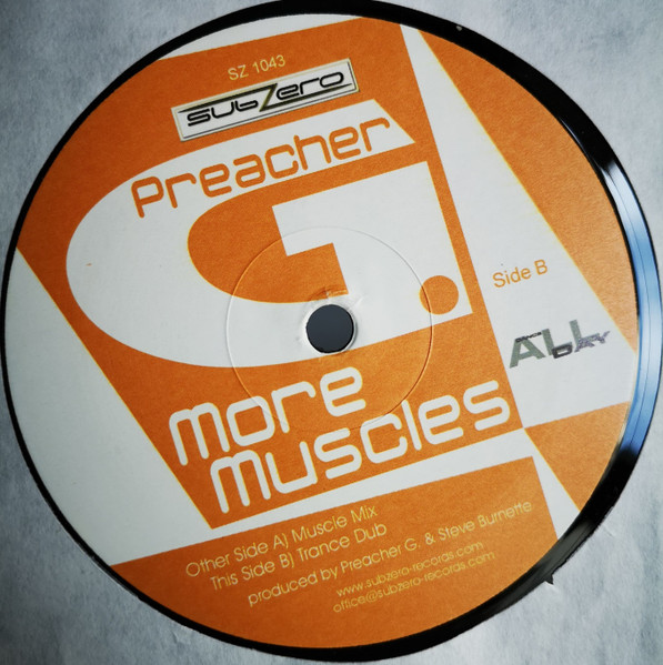 Preacher - More Muscles | Sub-Zero Records (SZ 1043) - main