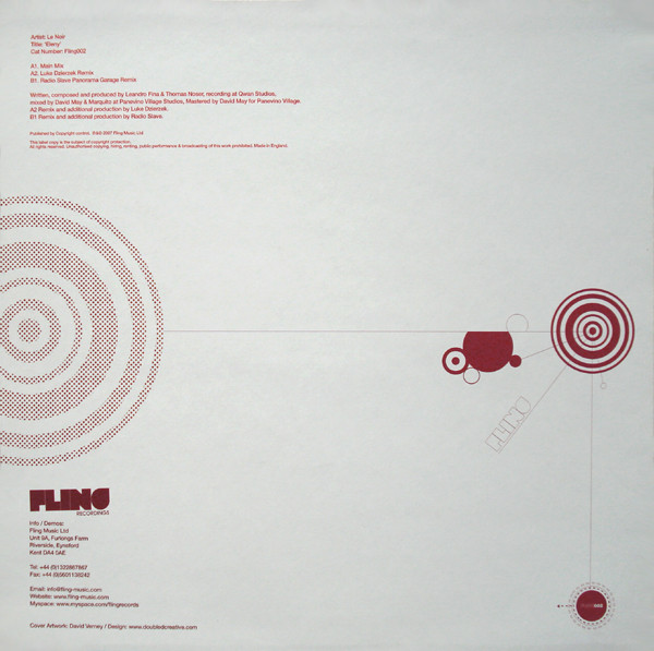 Le Noir - Eleny | Fling Recordings (Fling002) - 2