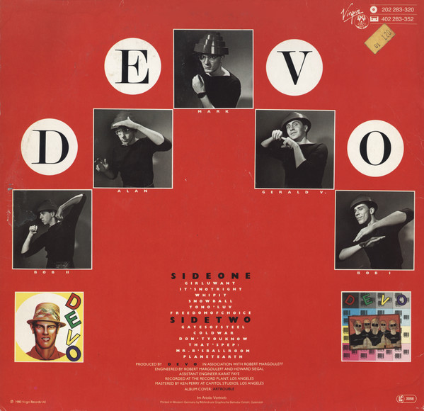 Devo - Freedom Of Choice | Virgin (202 283) - 2