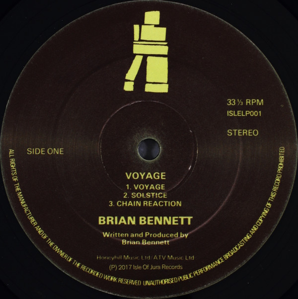 Brian Bennett - Voyage (A Journey Into Discoid Funk) | Isle Of Jura (ISLELP001) - 4 Brian Bennett - Voyage (A Journey Into Discoid Funk) | Isle Of Jura (ISLELP001) - 4