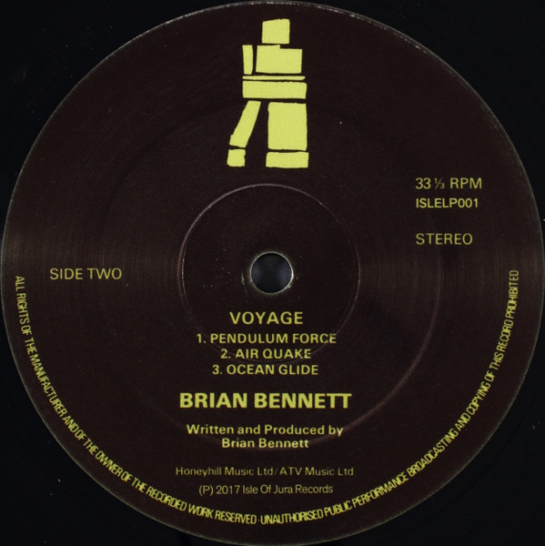 Brian Bennett - Voyage (A Journey Into Discoid Funk) | Isle Of Jura (ISLELP001) - 5 Brian Bennett - Voyage (A Journey Into Discoid Funk) | Isle Of Jura (ISLELP001) - 5