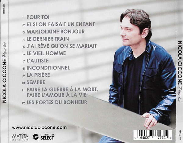 Nicola Ciccone - Pour Toi | Les Éditions Matita (MATCD-777) - 2 Nicola Ciccone - Pour Toi | Les Éditions Matita (MATCD-777) - 2