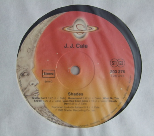 J.J. Cale - Shades | Shelter Records (203 276) - 4