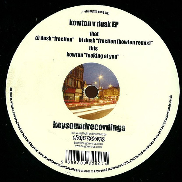 Kowton vs Dusk - Kowton v Dusk EP | Keysound Recordings (LDN025)